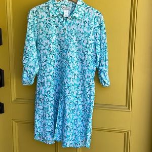 NWOT TOMMY BAHAMA Boyfriend Buttondown Shirt Swim Bathing Suit Cover Up …